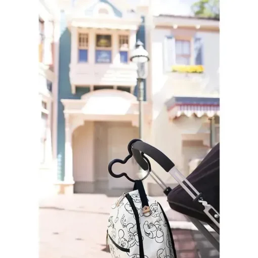 Gancho Petúnia Mickey Mouse - Preto