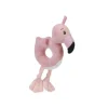 Ganz - 7 Cora Flamingo Rattle, Rosa