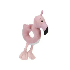 Ganz - 7 Cora Flamingo Rattle, Rosa