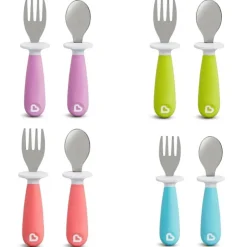 Garfo e colher Munchkin Rase Toddler 1PK (variedade dinâmica)