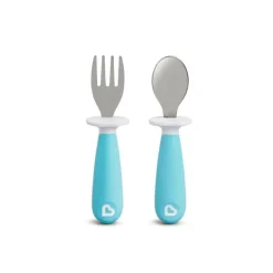 Garfo e colher Munchkin Rase Toddler 1PK (variedade dinâmica)