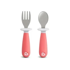 Garfo e colher Munchkin Rase Toddler 1PK (variedade dinâmica)