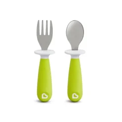 Garfo e colher Munchkin Rase Toddler 1PK (variedade dinâmica)
