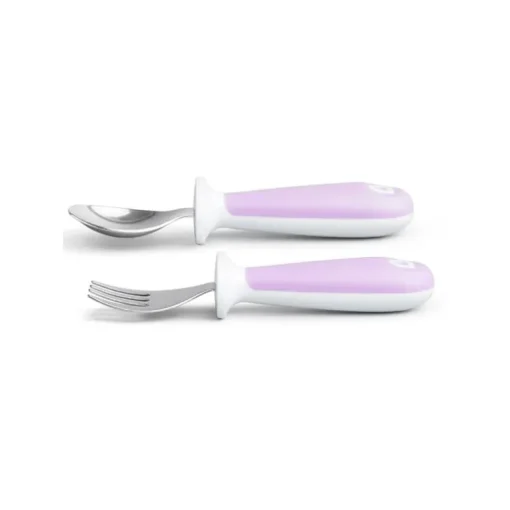 Garfo e colher Munchkin Rase Toddler 1PK (variedade dinâmica)