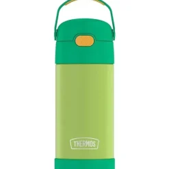 Garrafa Thermos Funtainer 12 Oz, Lima/Laranja