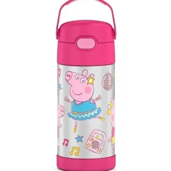 Garrafa Thermos Funtainer 12 Oz, Peppa Pig