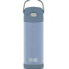 Garrafa Thermos Funtainer 16 Oz, Azul Denim