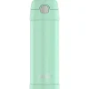 Garrafa Thermos Funtainer 16 Oz, Verde Mar