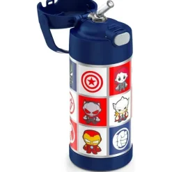Garrafa Thermos Funtainer 12 Oz, Vingadores