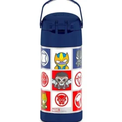Garrafa Thermos Funtainer 12 Oz, Vingadores