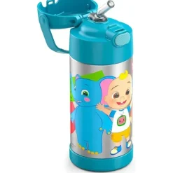 Garrafa Thermos Funtainer 12 Oz, Cocomelon