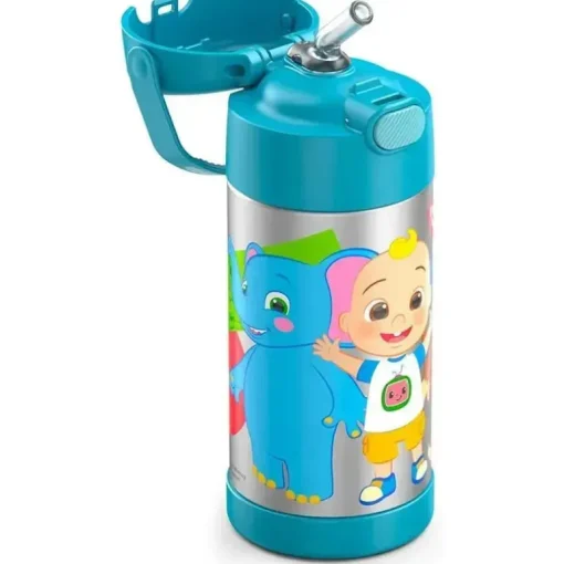 Garrafa Thermos Funtainer 12 Oz, Cocomelon