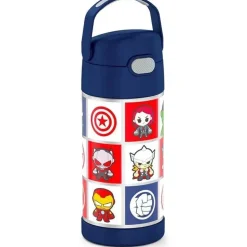 Garrafa Thermos Funtainer 12 Oz, Vingadores
