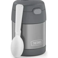 Garrafa térmica - 10 onças. Funtainer de Aço Inoxidável, Cinza