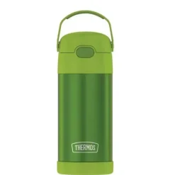 Garrafa térmica - 12 onças. Garrafa de Funtainer® não licenciada de aço inoxidável, cal