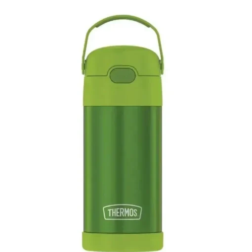 Garrafa térmica - 12 onças. Garrafa de Funtainer® não licenciada de aço inoxidável, cal