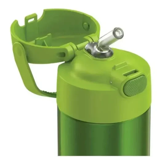 Garrafa térmica - 12 onças. Garrafa de Funtainer® não licenciada de aço inoxidável, cal