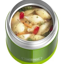 Garrafa térmica - 10 onças. Jarra de comida funtainer de aço inoxidável, cal