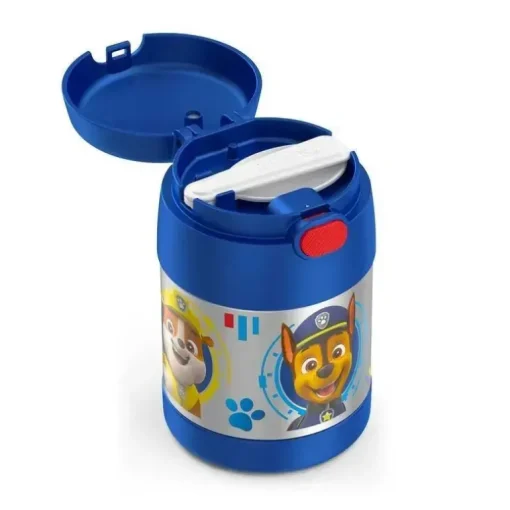 Garrafa térmica - Frasco de comida para bebê de 10 onças com isolamento - Patrulha Canina