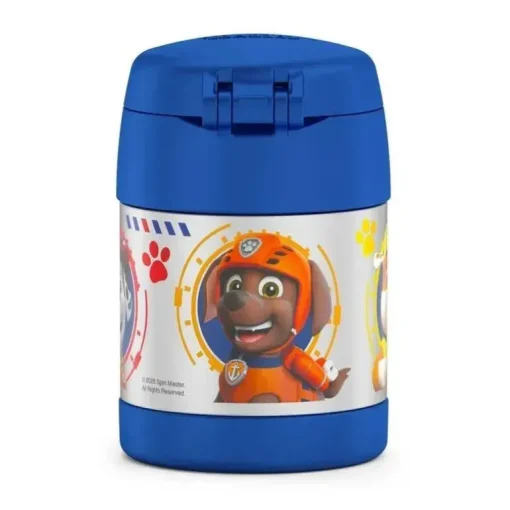 Garrafa térmica - Frasco de comida para bebê de 10 onças com isolamento - Patrulha Canina
