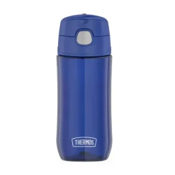 Garrafa térmica - garrafa de hidratação Funtainer® de plástico de 16 onças com tampa de bico, mirtilo