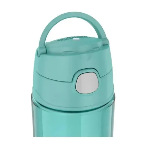 Garrafa térmica - garrafa de hidratação Funtainer® de plástico de 16 onças com tampa de bico, Aqua