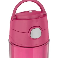 Garrafa térmica - garrafa de hidratação Funtainer® de plástico de 16 onças com tampa de bico, framboesa