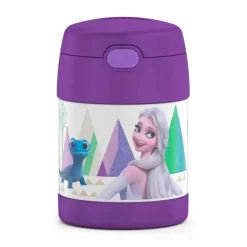Garrafa térmica - jarra de comida isolada de 10 onças - roxo congelado