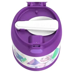 Garrafa térmica - jarra de comida isolada de 10 onças - roxo congelado