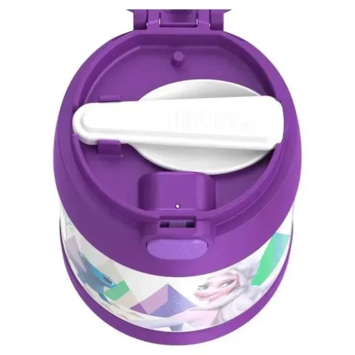 Garrafa térmica - jarra de comida isolada de 10 onças - roxo congelado