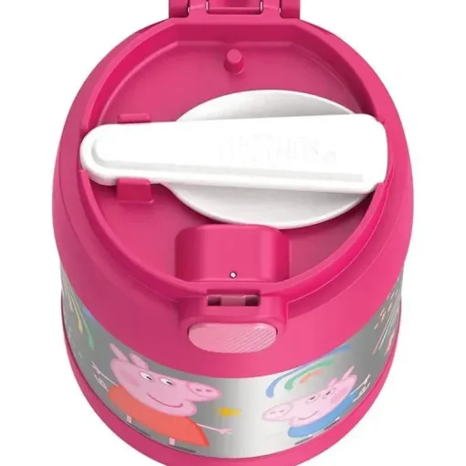 Garrafa térmica - jarra de comida Funtainer licenciada de 10 onças, Peppa Pig