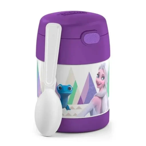 Garrafa térmica - jarra de comida isolada de 10 onças - roxo congelado