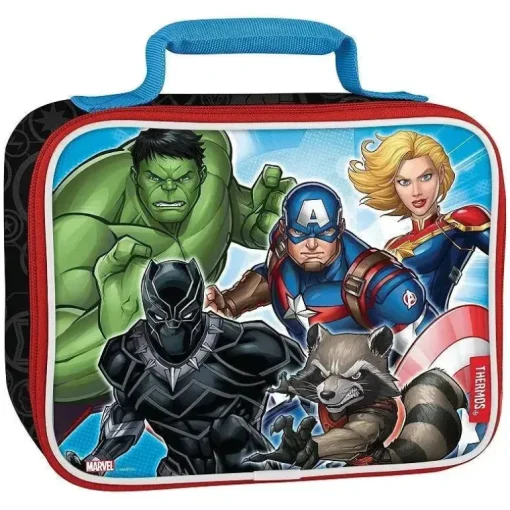 Garrafa térmica - Kit de almoço do Universo Marvel