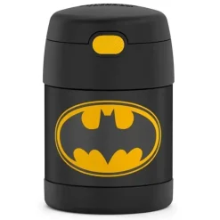 Garrafa térmica - pote de comida isolado com colher 10 onças Batman