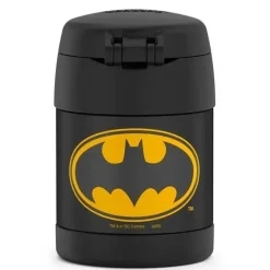 Garrafa térmica - pote de comida isolado com colher 10 onças Batman