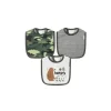 Gerber - 3 Pk Terry Babete Menino Urso Tamanho Único