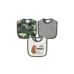 Gerber - 3 Pk Terry Babete Menino Urso Tamanho Único