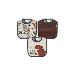 Gerber - 3 Pk Terry Babete Garoto Tamanho Único Dino