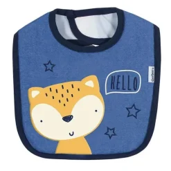 Gerber - 3 PK Terry Bib Boy, Raposa, Tamanho Único