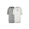 Gerber - 2 Pk Vestido Menino Urso, 0/6M