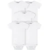 Gerber - Bodys de manga curta da marca ONESIES, pacote com 5