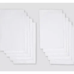 Gerber - Fralda Birdseye 10 unidades pré-dobradas (2 x 3 x 2) tamanho único, branca
