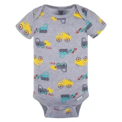 Gerber - Macacões de manga curta 4Pk Boy Truck