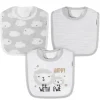 Gerber - 3Pk Terry Babete Neutro Tamanho Único, Animais Bebês