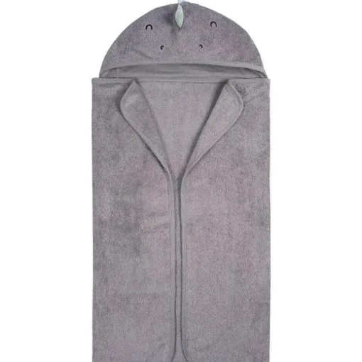 Gerber - Toalha de banho e panos de banho com capuz para bebê, dinossauro