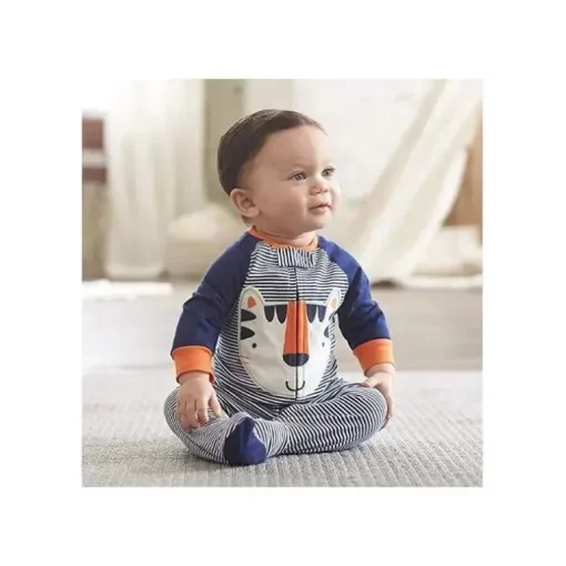 Gerber Baby Boys 2 Pacote Sleep N' Play Tigre, Azul
