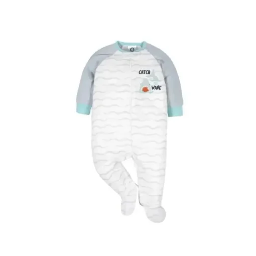Gerber Footed Sleep and Play Baby Boy, Shark 6-9M