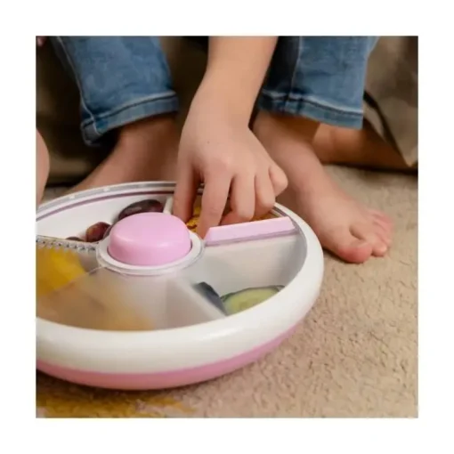 Gobe - Kids Large Snack Spinner | Taro Purple