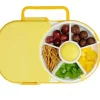 Gobe ​​- Lancheira Infantil Com Snack Spinner, Amarelo Mel