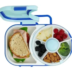 GoBe - Lancheira Infantil com Spinner Destacável, Azul